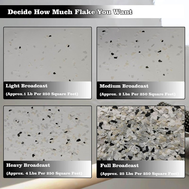 Alkrogiha Epoxy Flakes for Flooring, 450G Decorative Color Chips for Concrete, Epoxy Resin and Countertops, Durable - Image 3